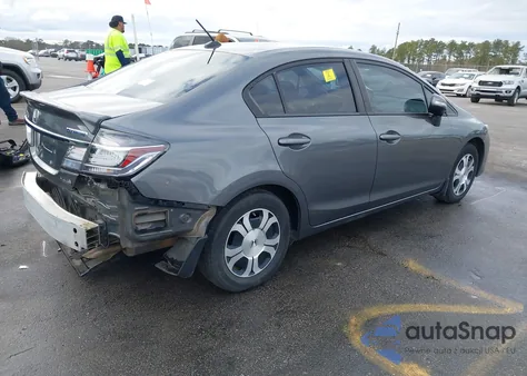 2013 Honda Civic Hybrid из США, поврежденный, VIN 19XFB4F27DE200584